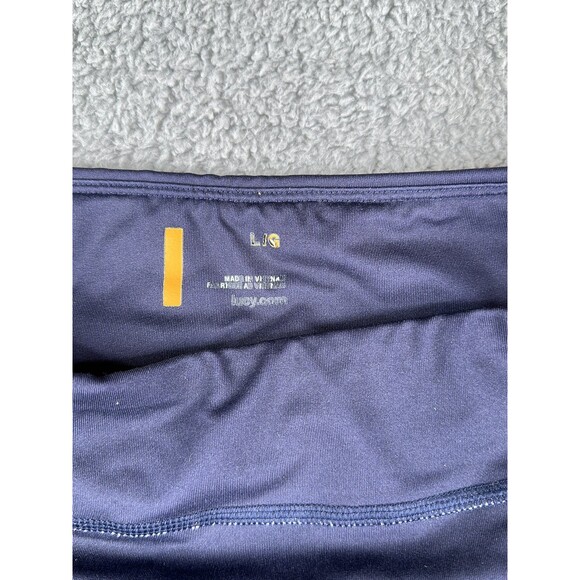 Lucy activewear navy and floral Capri sz large - Picture 4 of 5
